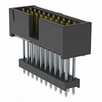 Connector Header Through Hole 20 position 0.100" (2.54mm)