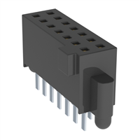 14 Positionen Buchse Steckverbinder 0,050" (1,27mm) Durchkontaktierung Gold