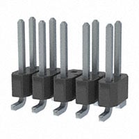 Steckverbinder, Steckleiste Oberflächenmontage 10 positionen 0,100" (2,54mm)