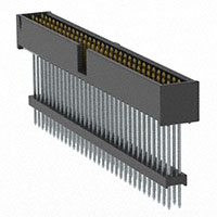 Steckverbinder, Steckleiste Durchkontaktierung 64 positionen 0,100" (2,54mm)