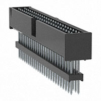 Steckverbinder, Steckleiste Durchkontaktierung 50 positionen 0,100" (2,54mm)