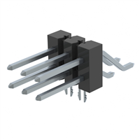 Connector Header Surface Mount, Right Angle 6 position 0.100" (2.54mm)