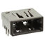 CONN AUTO LAN PLUG 4P SLD RA SMD