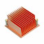 COPPER HEATSINK 45X44X22.5MM