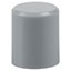 CAP PUSHBUTTON ROUND GRAY