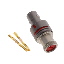 CONN PLUG FMALE 2POS GOLD CRIMP