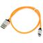 Micro USB Cable (Orange)