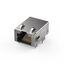 RJ45 POE TYPE3 JACK, 1X1 PORT, R