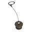 DUST CAP PLUG W/SS ROPE & RING C