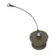 DUST CAP PLUG W/SS ROPE CADMIUM