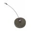 DUST CAP RECPT W/SS ROPE CADMIUM