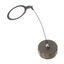 DUST CAP RECPT W/SS ROPE & RING