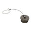 DUST CAP PLUG W/SS ROPE & RING C