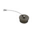 DUST CAP PLUG W/SS ROPE CADMIUM
