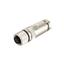 M12 A-CODE PLUG FOR CABLE, 8PIN
