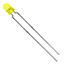 T-1 Clear Yellow Round Domed-Top LED Radial