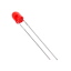 LED RED DIFFUSED T/H