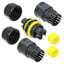 CONN CABLE JOINER BLACK/YELLOW