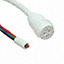 CBL 6POS RCPT TO WIRE LEAD 6.56'