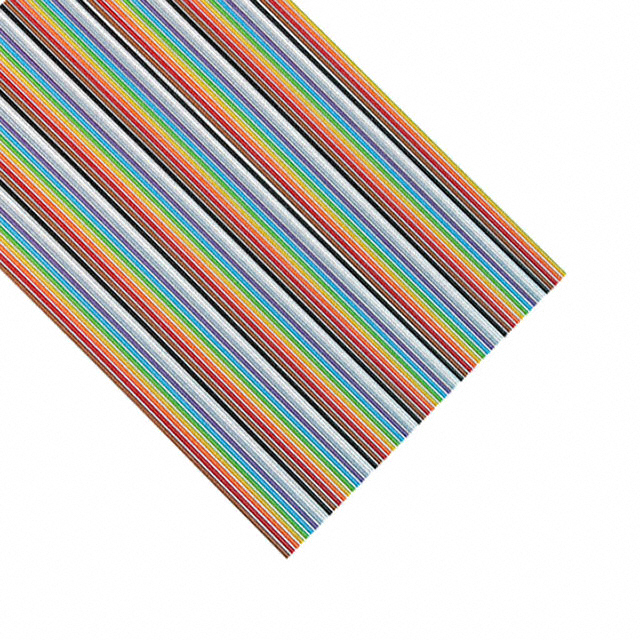 Flat Ribbon Cable Multiple 64 Conductors 0.050 (1.27mm) Flat Cable 300.0' (91.44m)