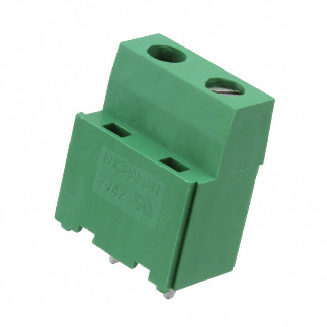 2 Position Wire to Board Terminal Block Horizontal with Board 0.295 (7.50mm) Through Hole