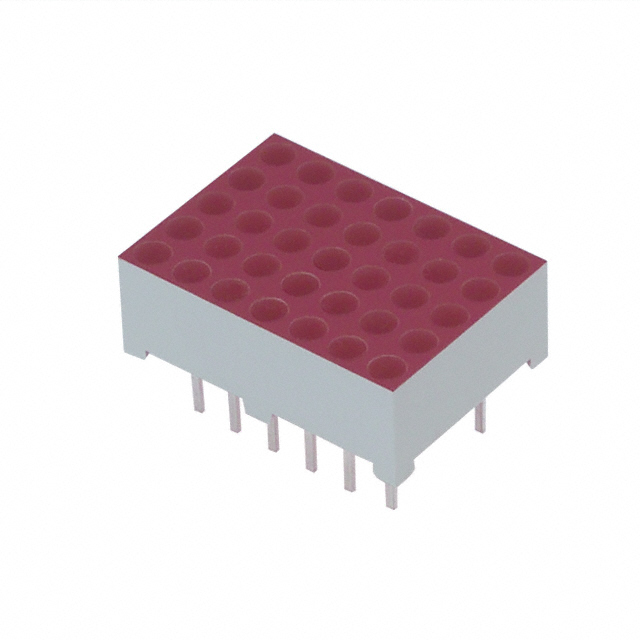 Dot Matrix Display Module 5 x 7 Common Anode Row, Common Cathode Column Red 2.1V 0.50
