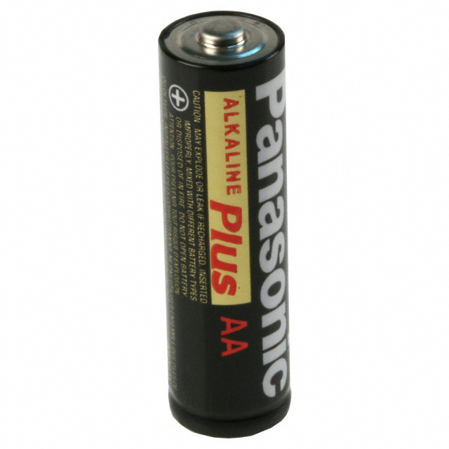 AA Alkaline Manganese Dioxide 1.5 V Battery Non-Rechargeable (Primary)