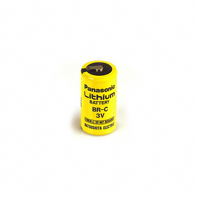 C Lithium Poly-Carbon Monofluoride 3 V Battery Non-Rechargeable (Primary)