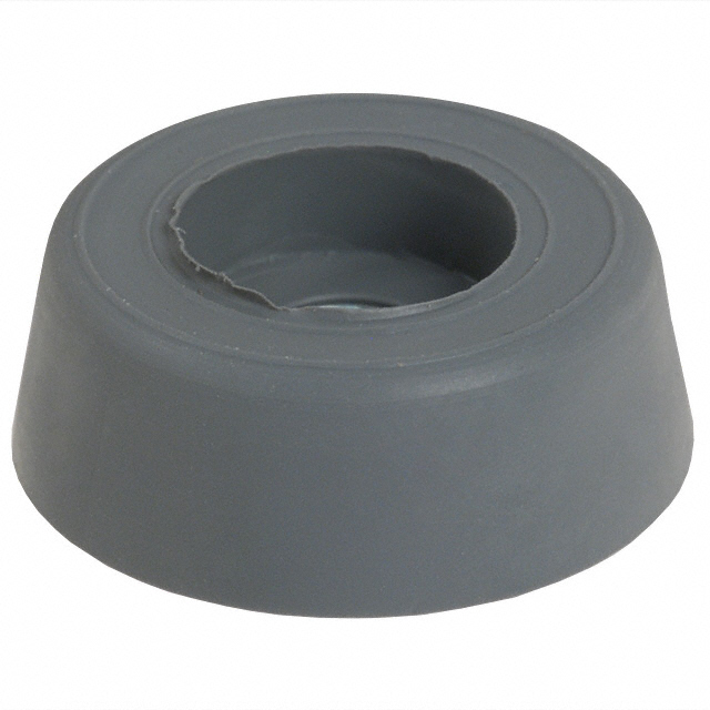 Bumper Cylindrical, Recessed Center 0.687