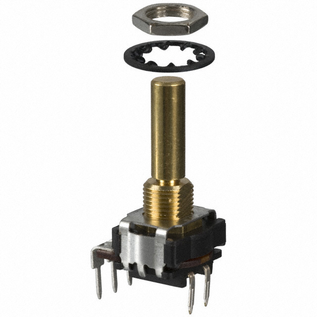 Rotary Encoder Mechanical 16 Quadrature (Incremental) Vertical
