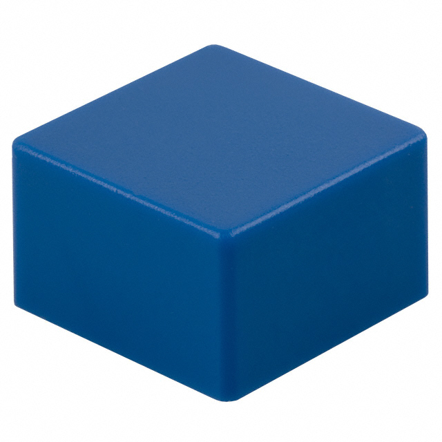 Square Tactile Switch Cap Blue Slip On