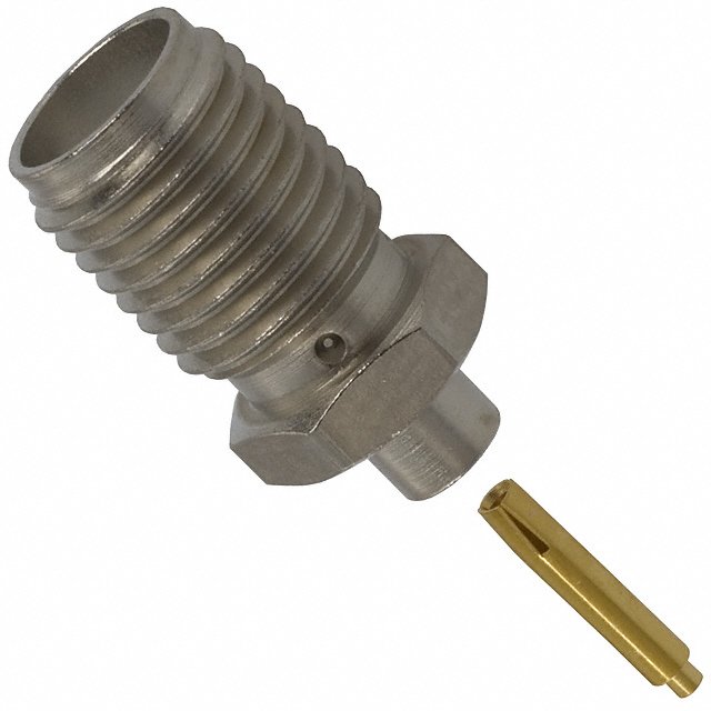 SMA Connector Jack, Female Socket 50 Ohms Free Hanging (In-Line) Solder
