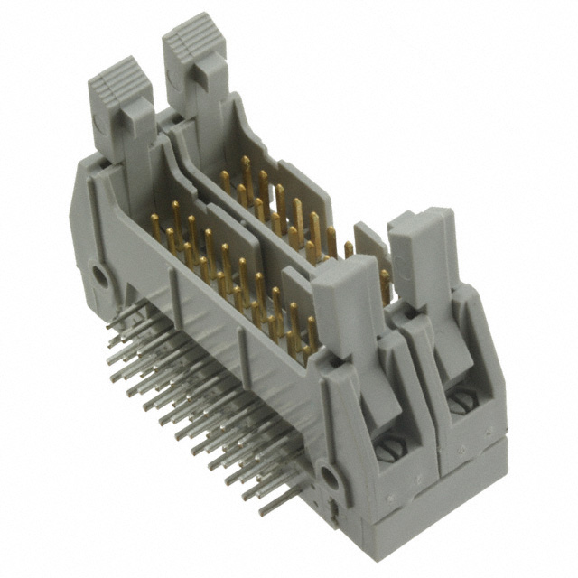 Connector Header Through Hole, Right Angle 20, 20 position 0.100