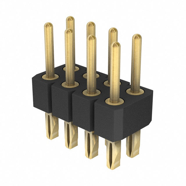 Connector Header Through Hole 8 position 0.100 (2.54mm)