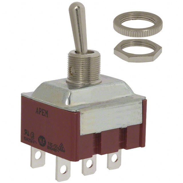 Toggle Switch 3PST Panel Mount