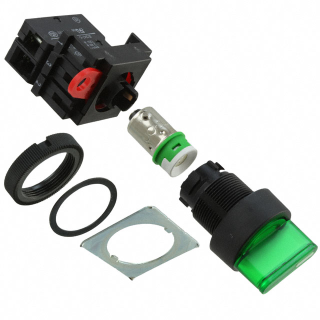 Selector Switch 2 Position SPST-NO 10A (AC) 110 V Panel Mount