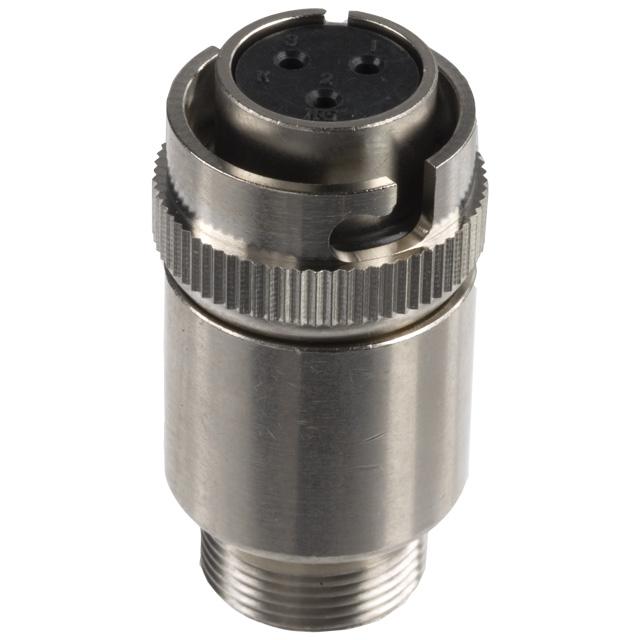 3 Position Circular Connector Plug, Female Sockets