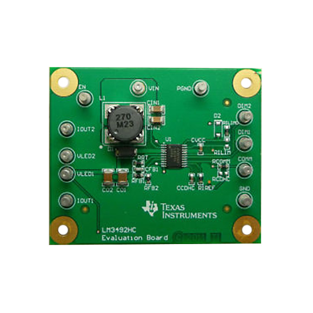 디바이스마트,MCU보드/전자키트 > 디스플레이 > LED 평가기판(디지키),,LM3492HCEVM,EVAL MODULE FOR LM3492HC / Digi-Key Part Number : 296-45746-ND