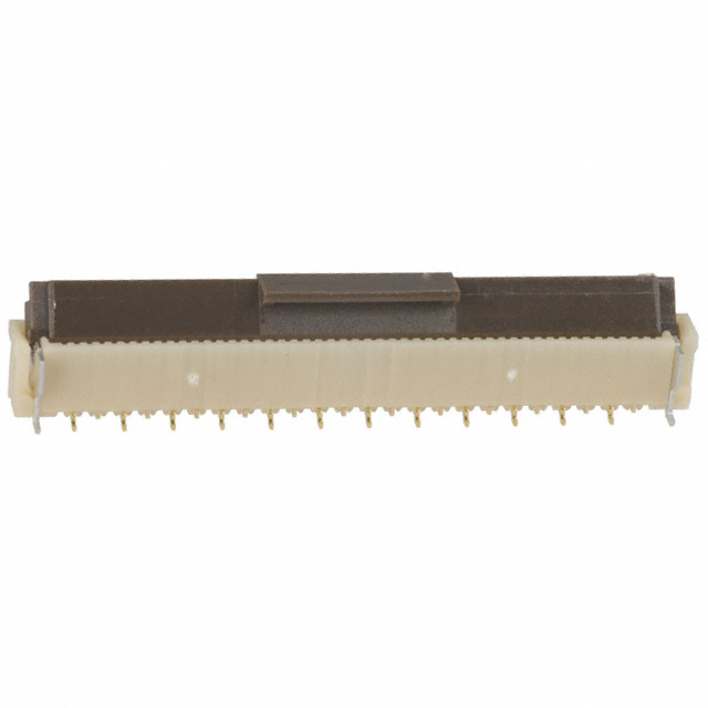 24 Position FFC, FPC Connector Contacts, Vertical - 1 Sided 0.039