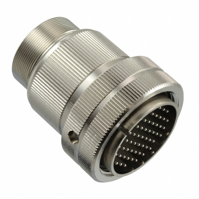 55 Position Circular Connector Plug, Male Pins