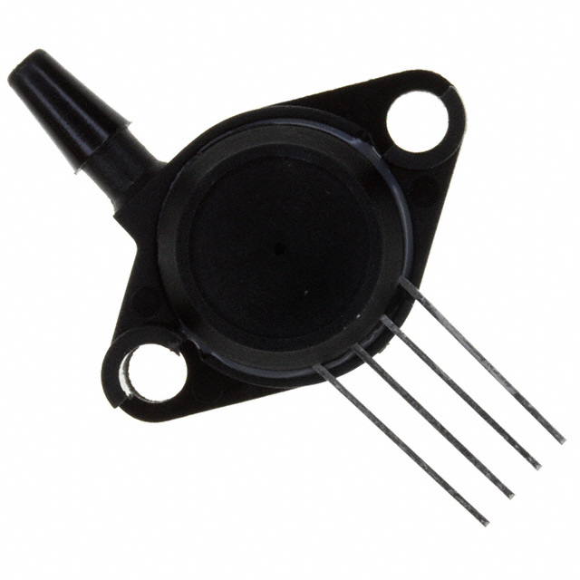 Pressure Sensor 15PSI (103.42kPa) Absolute Male - 0.19 (4.83mm) Tube 0 mV ~ 90 mV (12V) 4-SIP Module