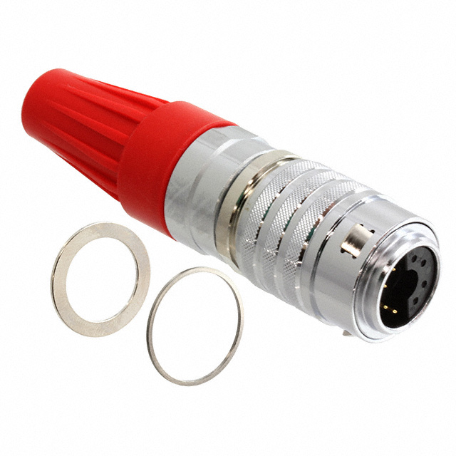 8 Position Circular Connector Plug, Female Sockets and Male Pins Solder Cup