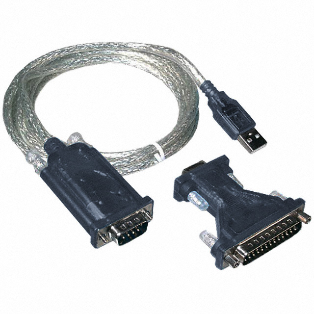 USB to RS232 Cable 5.90' (1.80m) Shielded