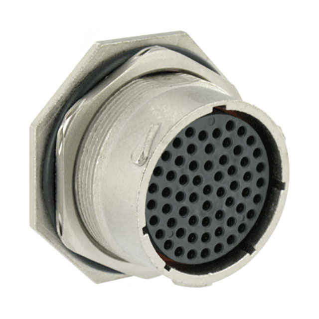 61 Position Circular Connector Receptacle Housing Panel Mount