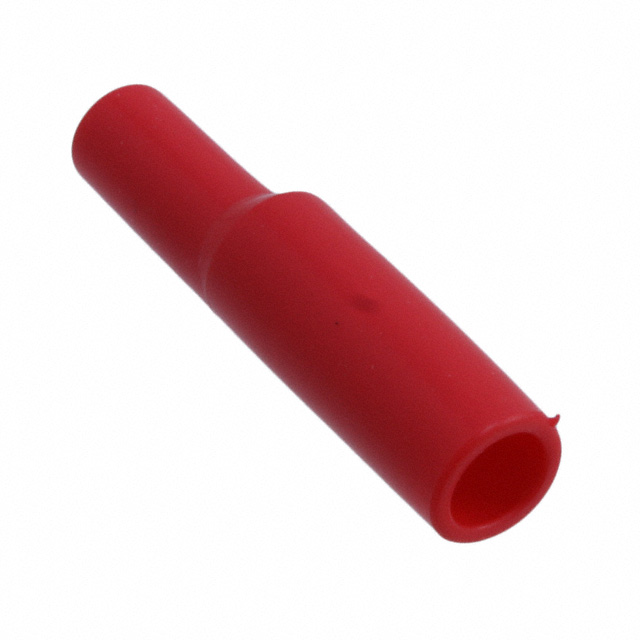 Test Clip, Lead, Probe Insulator, Red for use with Alligator Clips: BU-30BL, BU-30TBO