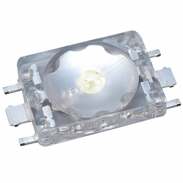 LED Lighting LuxLED? White 3.4V 120mA 100° 6-SMD, Flat Leads