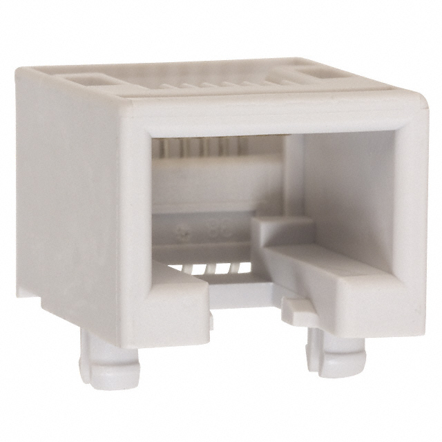 Jack Modular Connector 8p8c (RJ45, Ethernet) 90° Angle (Right) Unshielded Cat3