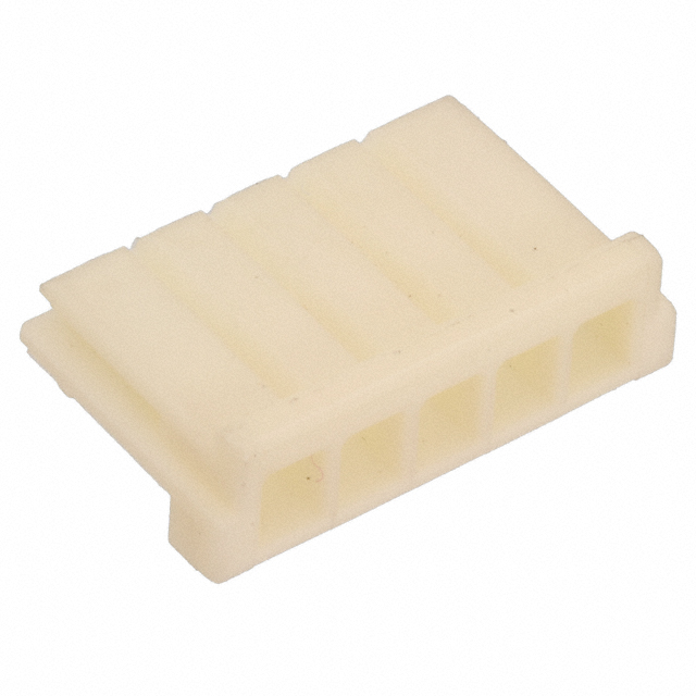 5 Rectangular Connectors - Housings Receptacle Natural 0.098 (2.50mm)
