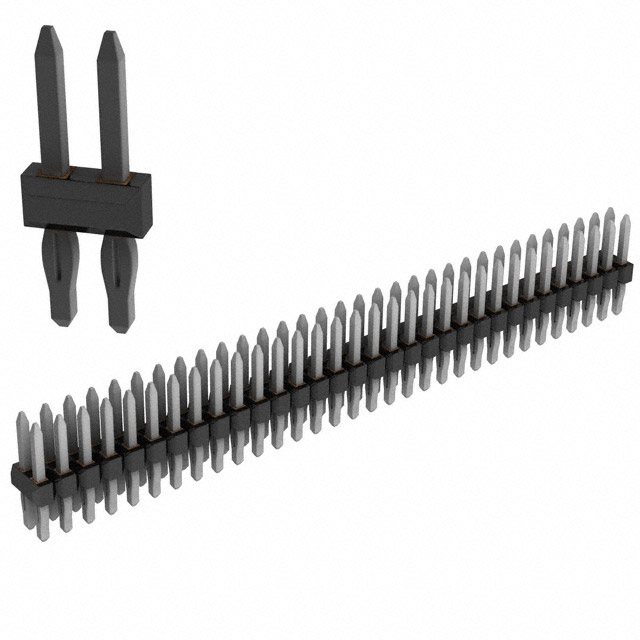 Connector Header Through Hole 64 position 0.100 (2.54mm)