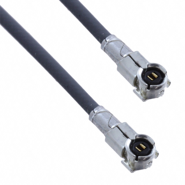 Cable Assembly Coaxial H.FL to H.FL 1.27mm OD Coaxial Cable 6.000 (152.40mm)